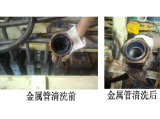 管壁清洗清洗前后對(duì)比